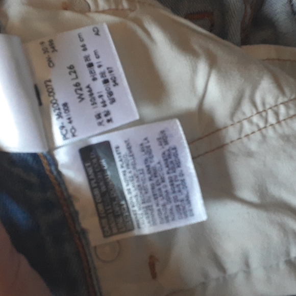 Vintage 90s Levi's 501 Distressed High Waisted Jeans 26X26 - Picture 11 of 17